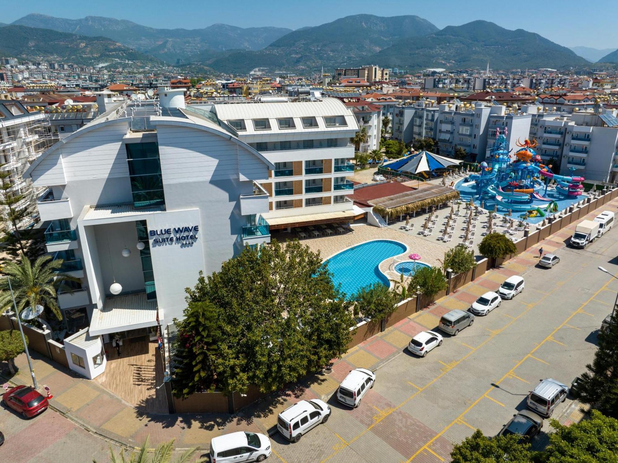 Blue Wave Suite Hotel Alanya Exterior foto