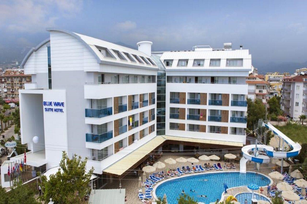 Blue Wave Suite Hotel Alanya Exterior foto