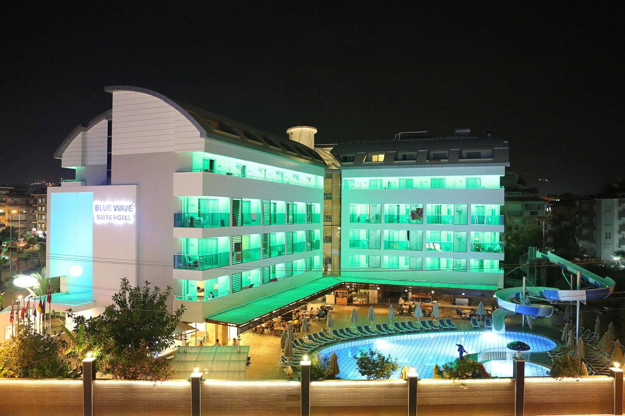 Blue Wave Suite Hotel Alanya Exterior foto